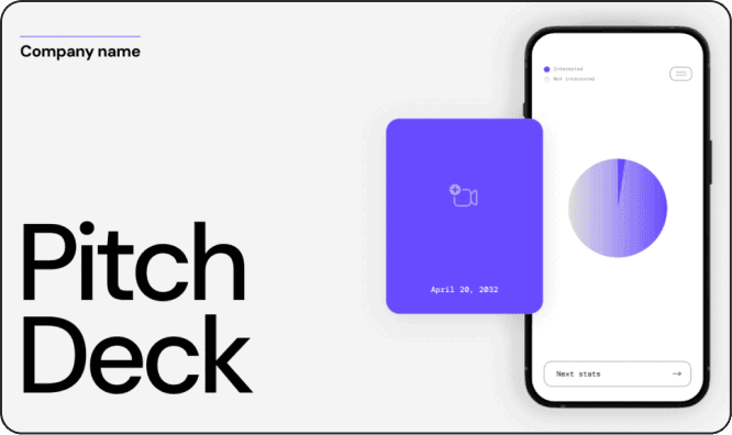 Investor pitch deck design preview
